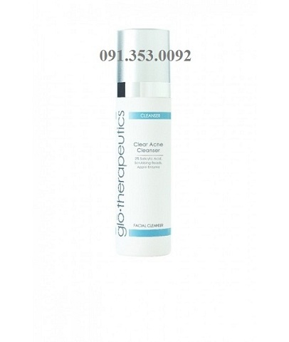 Sữa rửa mặt điều trị mụn Glo Therapeutics Clear Acne Cleanser 200ml